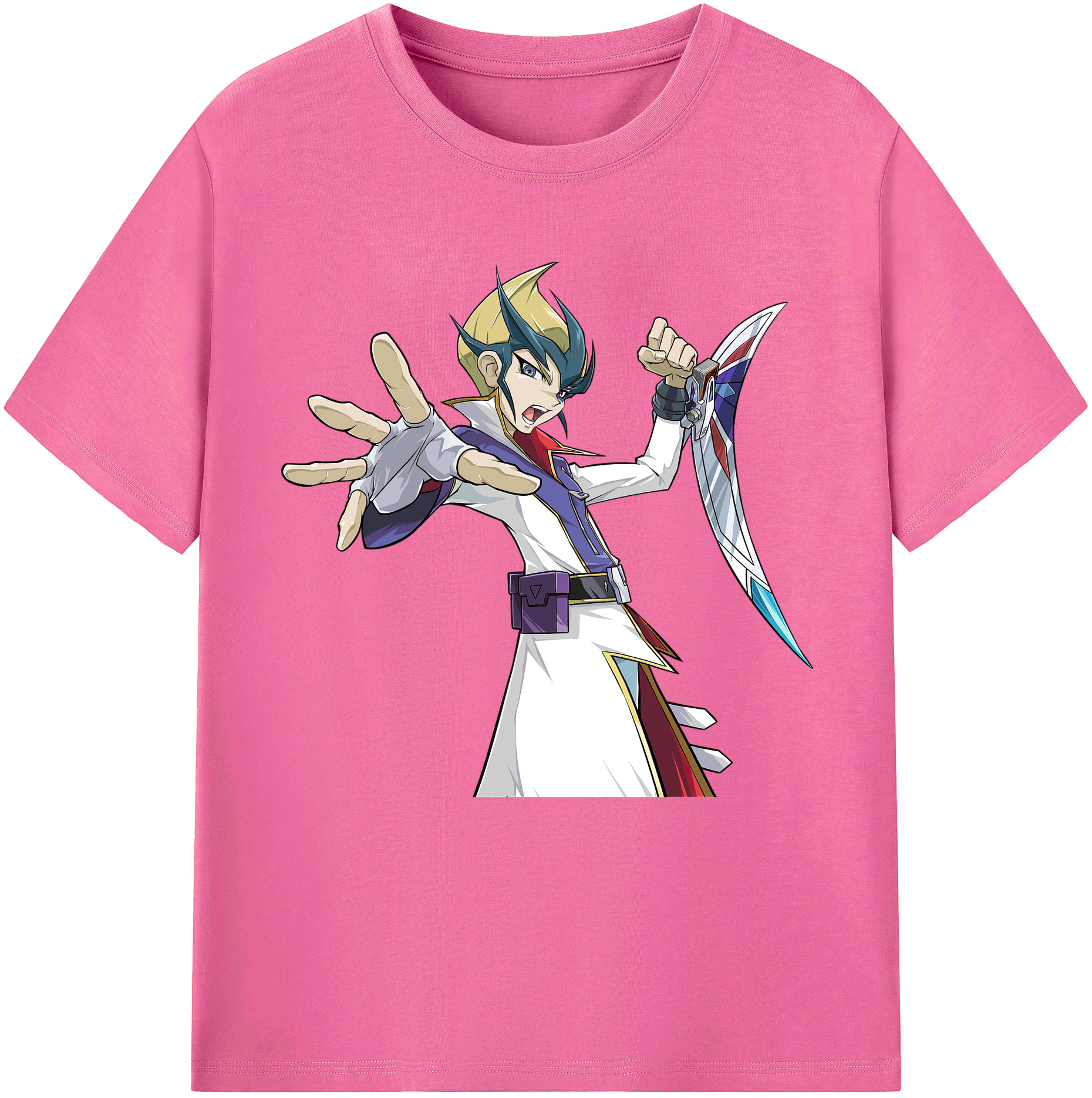 （画像用） 遊☆戯☆王 Yu-Gi-Oh! レディースカジュアルプリントTシャツ（綿100％）